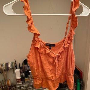 Pac Sun Orange Crop Top